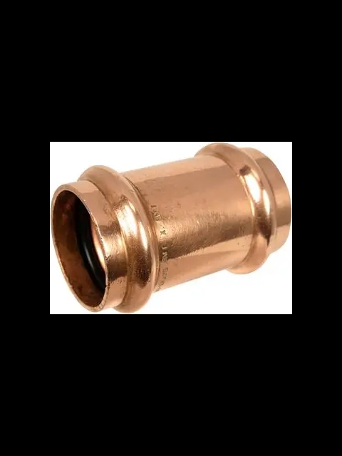 2" Copper Press Repair Coupling No Stop Press X Press