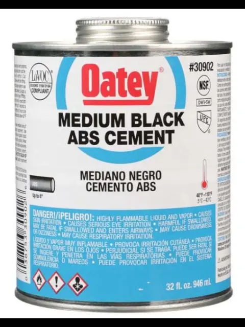 Oatey ABS Black Cement - 32oz