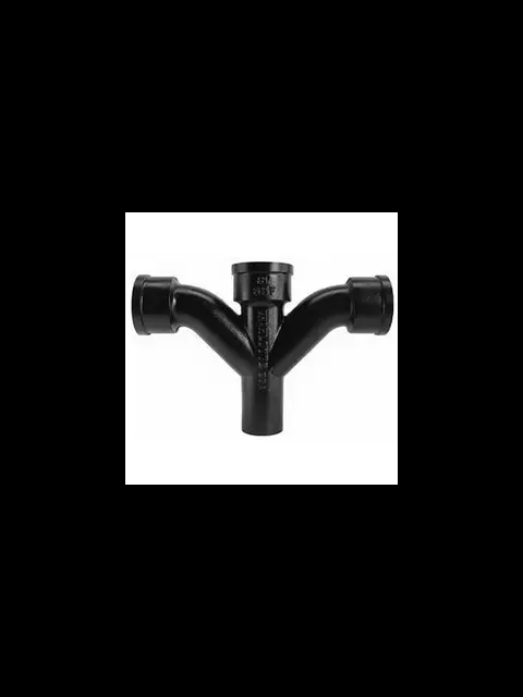 TFI, INC NHY45D30 3 NO HUB CAST IRON DOUBLE COMB Y & 1/8 BEND IMP