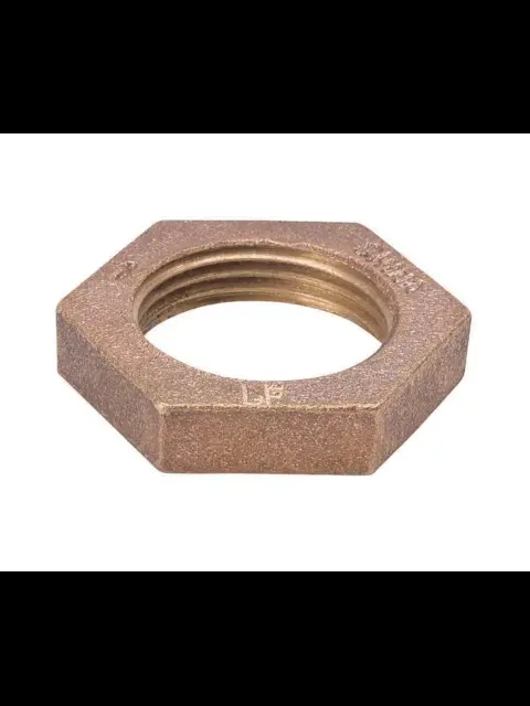 BF B-LN11 4" BRASS LOCKNUT