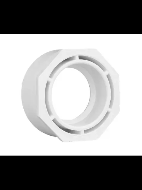 4" X 3" PVC DWV Flush Bushing (SxH)