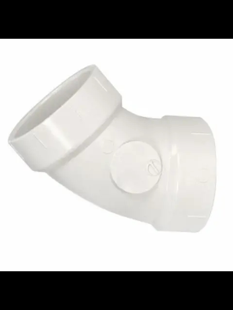 1-1/2" PVC DWV 1/6 Bend (HxH)
