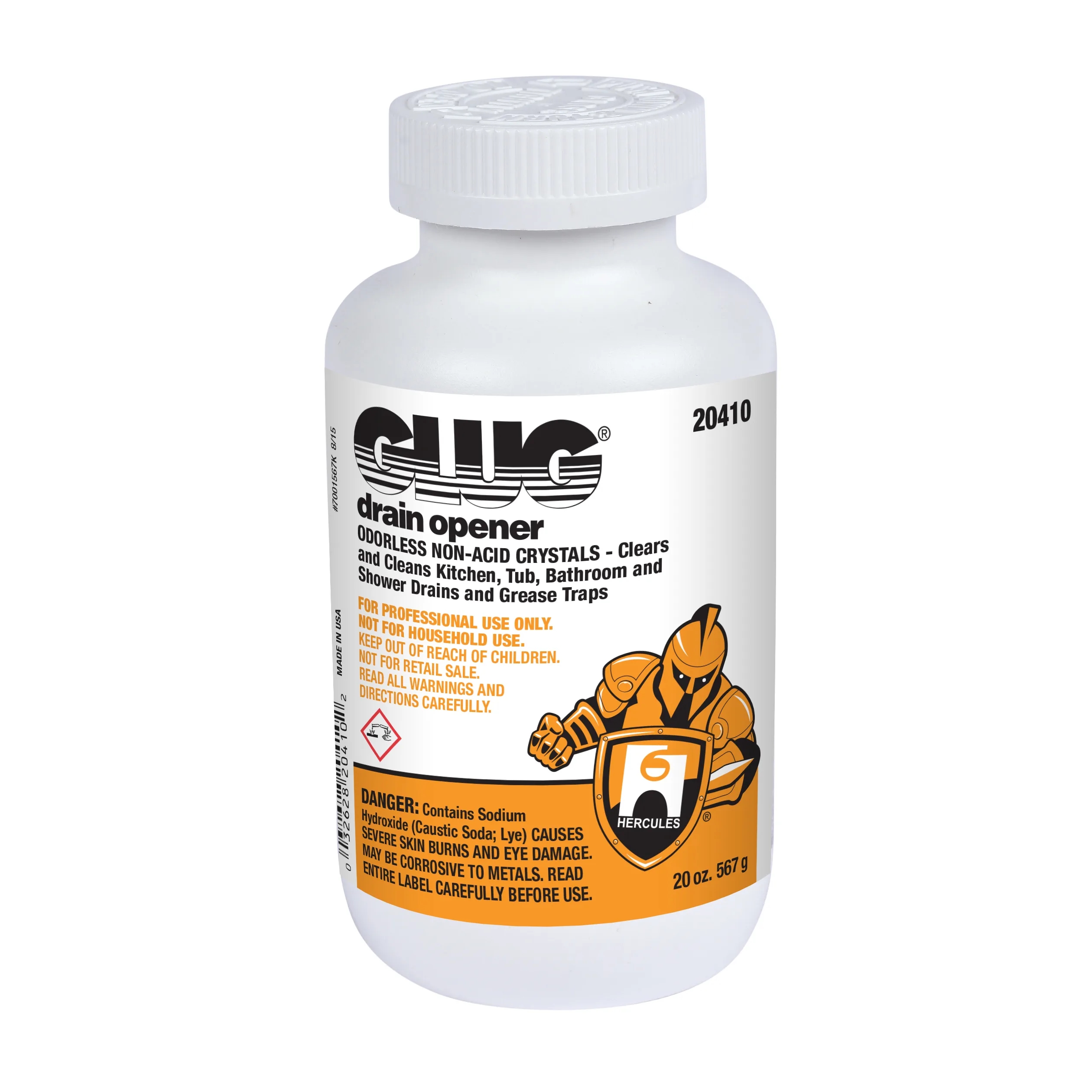 Hercules 20oz GLUG Drain Opener