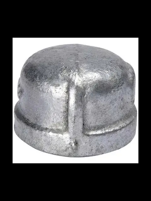 1" Galvanized Malleable Cap
