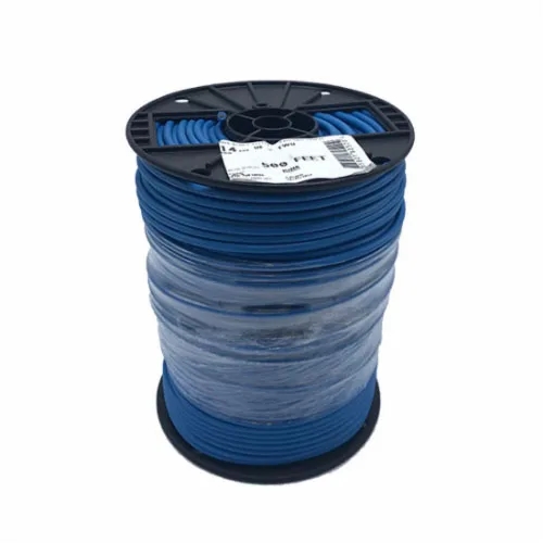14GA Blue Coated Tracer Wire 500Ft/Roll