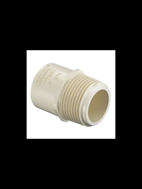 1" CPVC Gold Male Adapter