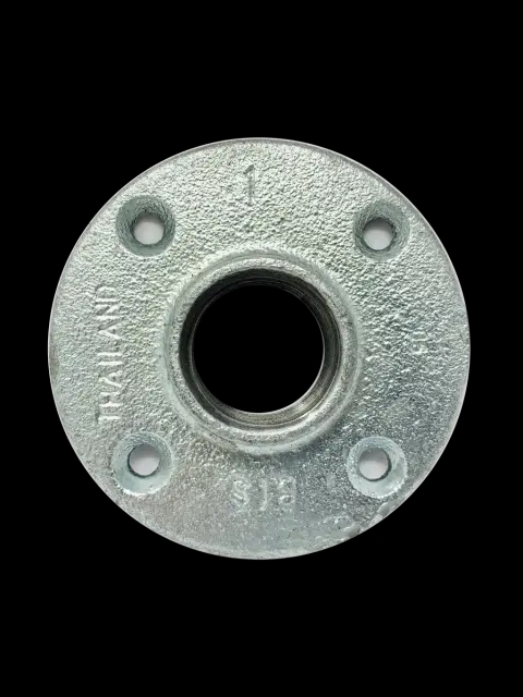 2" Galvanized Malleable Floor Flange