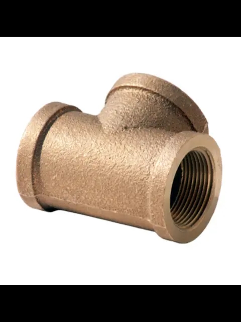 1-1/2" Brass Tee