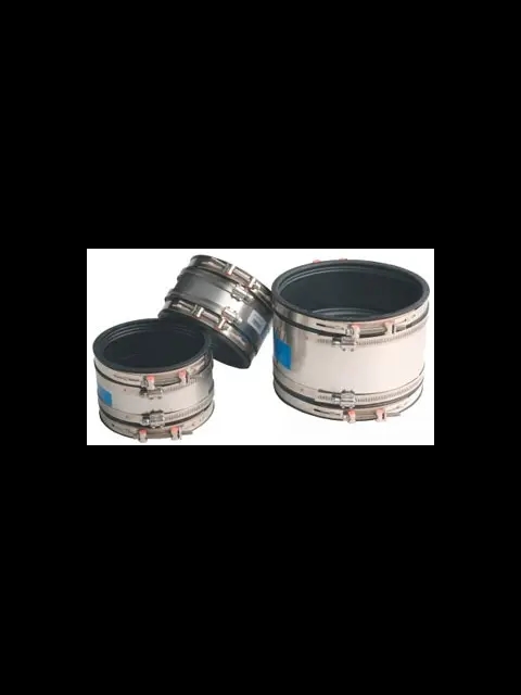 6" Cast Iron or Plastic pipe to 4" Cast Iron or Plastic pipe Sewer Repair Coupling