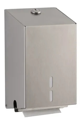B-2982 Surface-Mounted Jumbo Toilet Tissue Dispenser Satin Finish Two Rolls