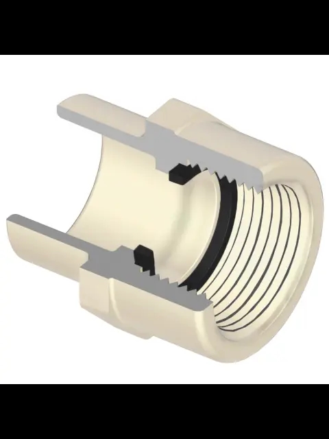 1/2" CPVC Gold Female Adapter