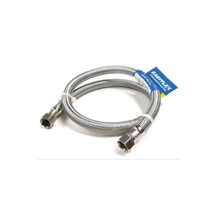 Easyflex EF-FC-12F12F-30 1/2" FIP X 1/2" FIP X 30" Stainless Steel Faucet Connector