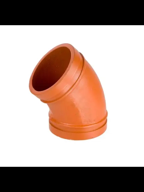 6" Grooved 45 Elbow