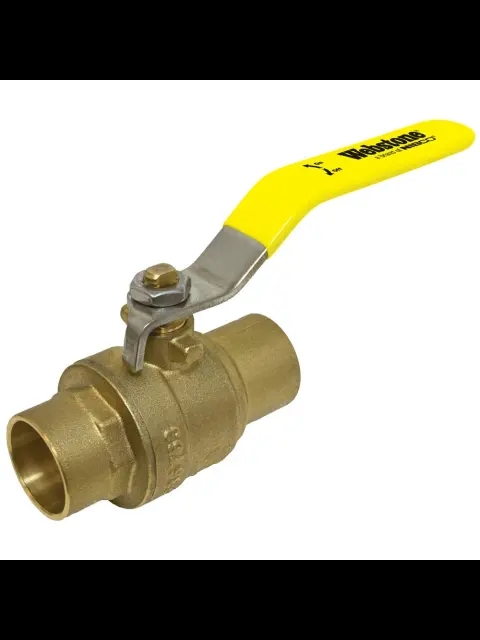 4" Brass Ball Valve TxT