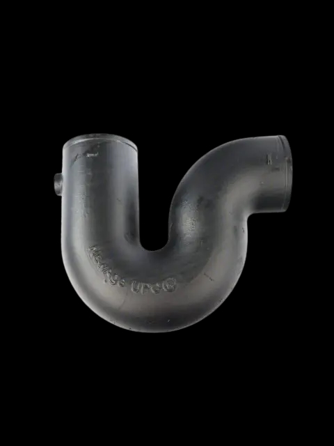 4" No Hub Cast Iron P-Trap W/1/2" Tap Primer Import