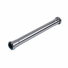 1-1/2" X 16" Double Slip Extension Tube - Chrome 20GA