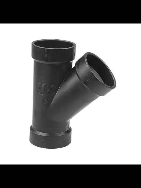4" X 4" X 1-1/2" ABS Reducing Wye