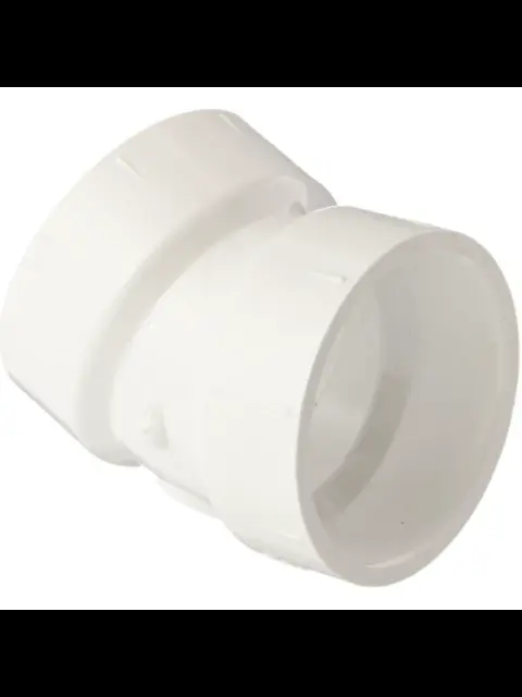3" PVC DWV 1/16 Bend (HxH)