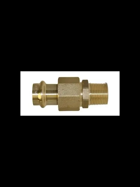 APOLLO 10075890 1-1/4'' COPPER UNION 8733-4 PRESS X MALE