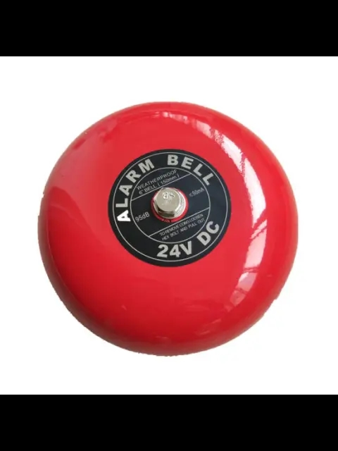 10" Fire Alarm Bell 24V DC Electric