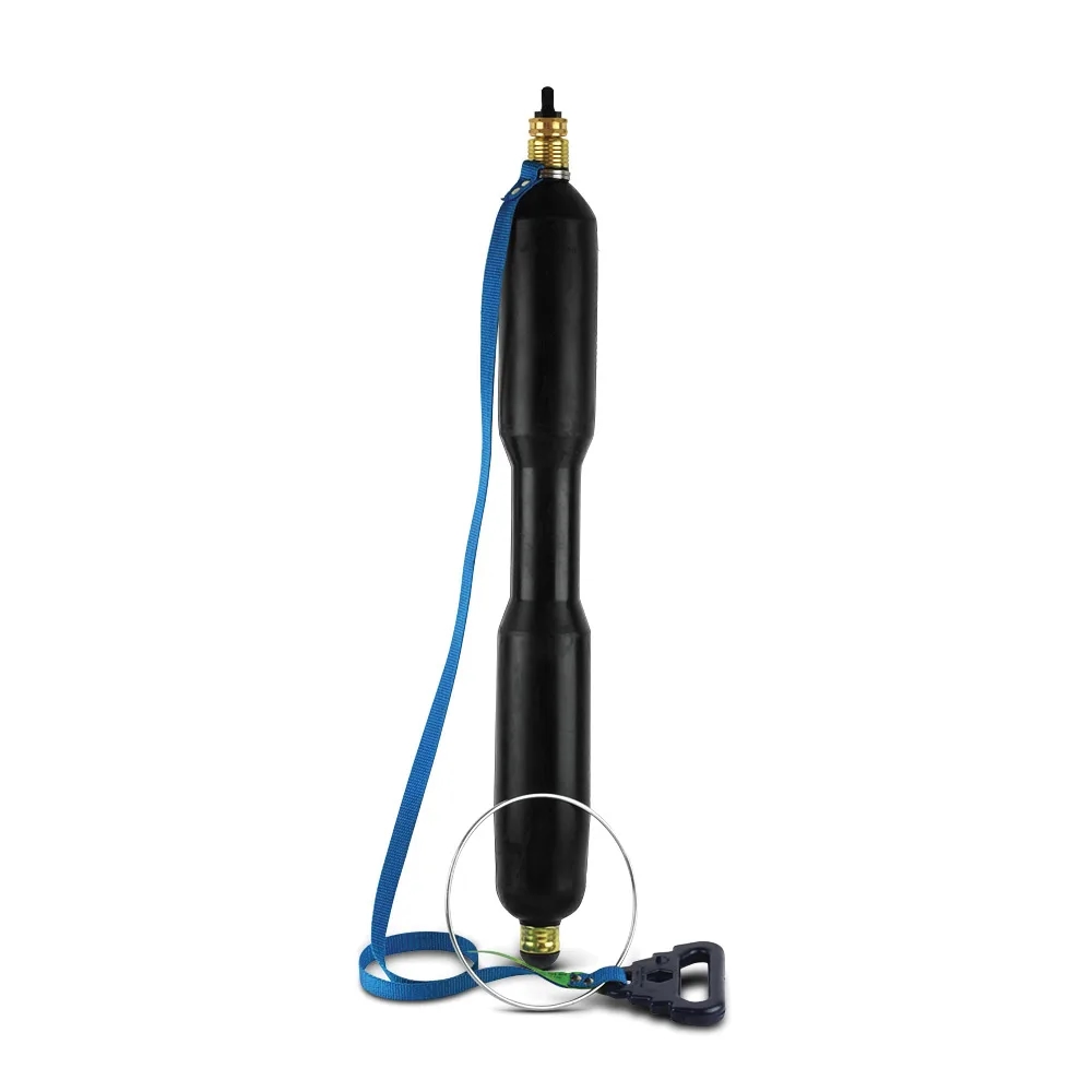 GT Water Products Safe-T-Seal« LTP46 2-Stage Deflation Pneumatic/Hydraulic Long Test Plug With 4 ft Extension Air/Water Hose 4"-6" Rubber Domestic