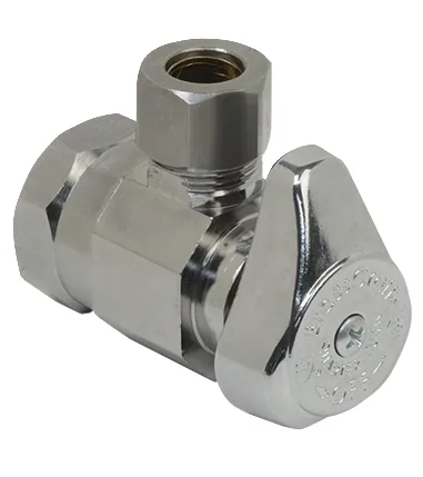1/2" Fip x 1/2" O.D. Comp Angle Stop