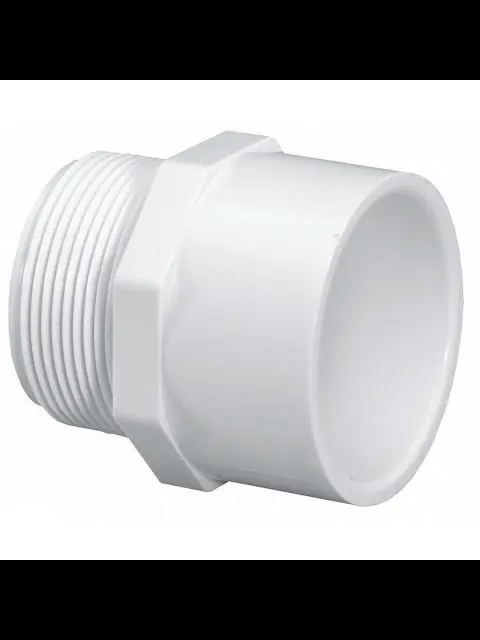 3" PVC DWV Male Adapter (MPTxH)
