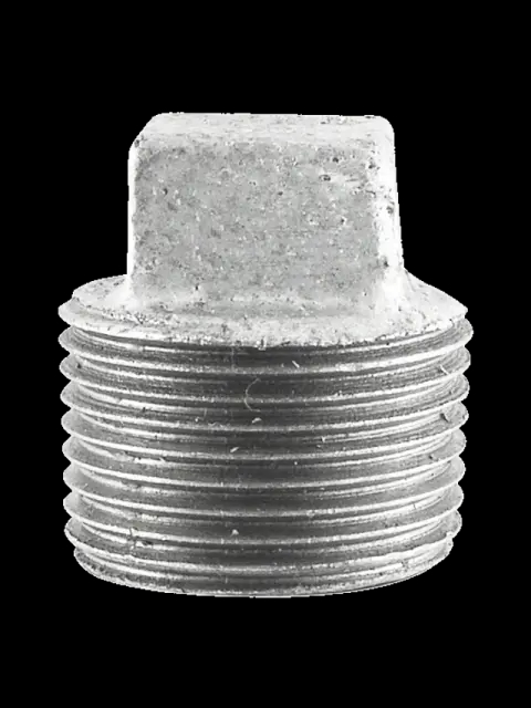 1" Galvanized Malleable Plug