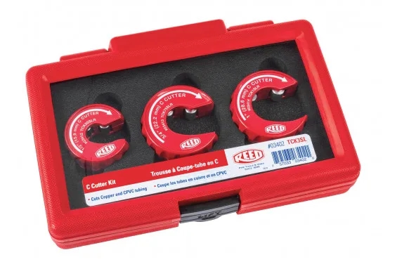 Reed TCK3SL C Cutter 1/2" 3/4" 1" Kit