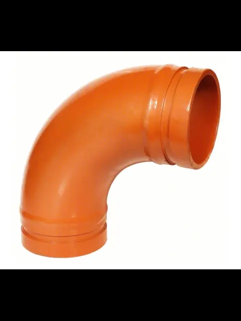 3" Long Grooved 90 Elbow