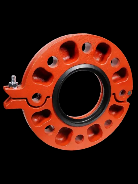 2-1/2" Grooved Hinged Flange Adapter