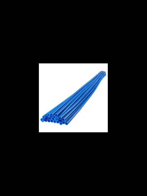 3/4" X 20' Straight Pipe Blue UV Shield