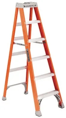 Louisville Type-IA 300-lb Fiberglass 8 Foot Step Ladder FS1508