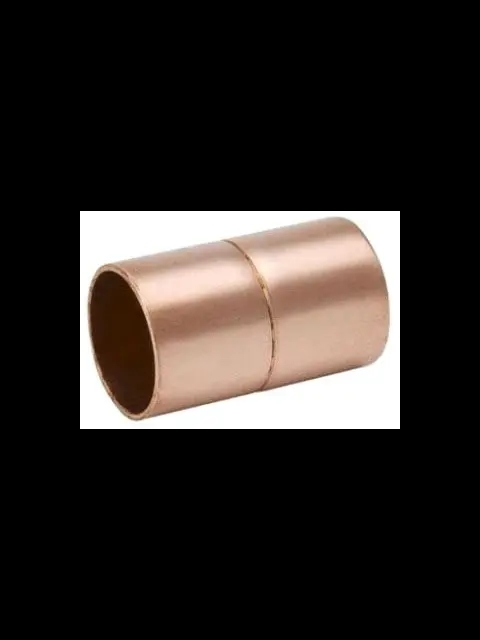 4" Copper Rolled Stop Coupling