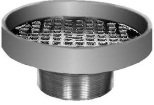 7" Round Adjustable Strain W/Grate