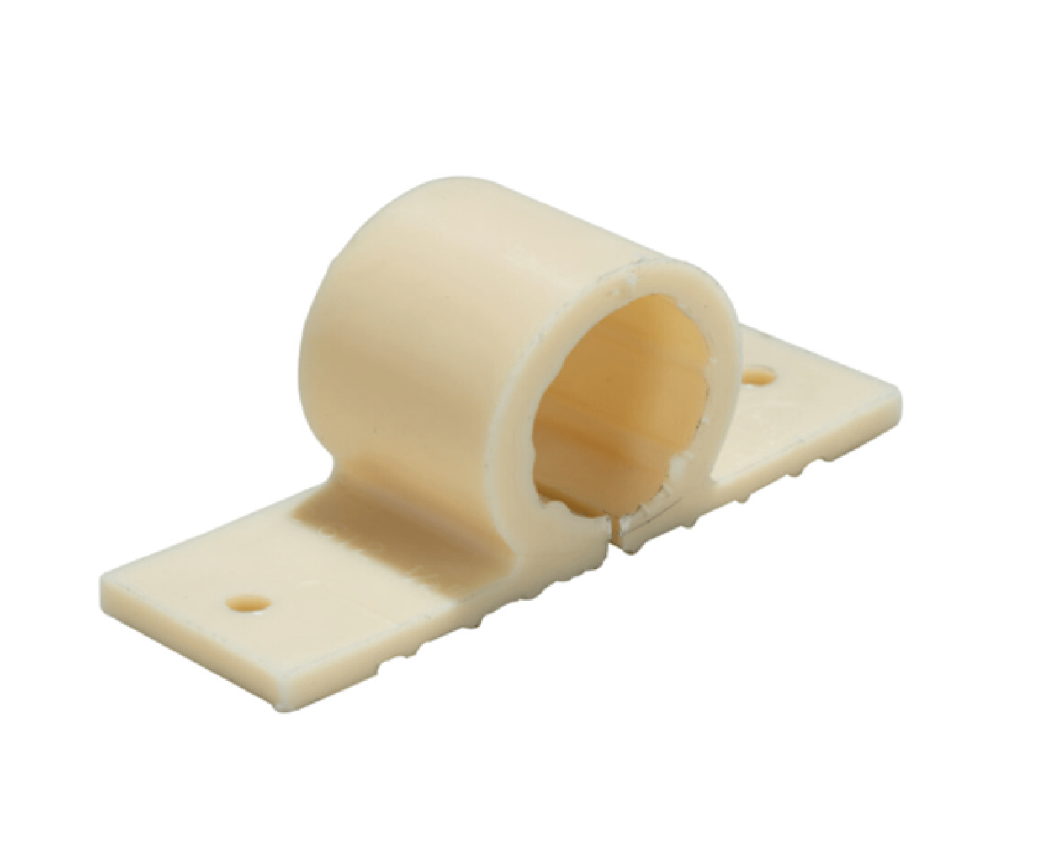 1-1/2" Plastic 2-Hole Pipe Clamp