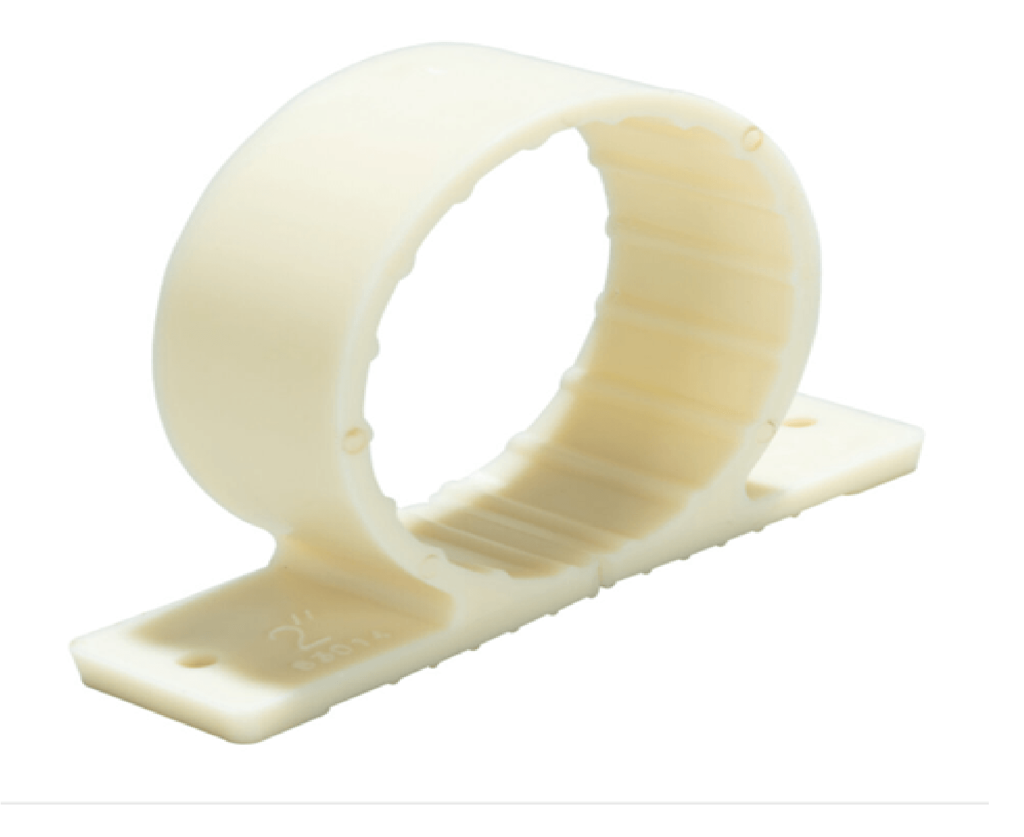 2" Plastic 2-Hole Pipe Clamp