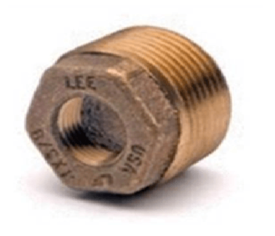 2" X 1/2" Brass Bushing
