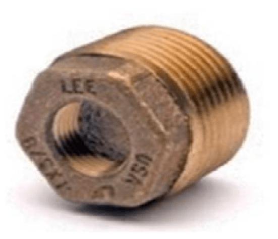 2" X 1" Brass Bushing