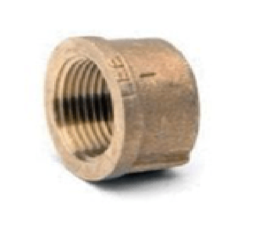 1" Brass Cap