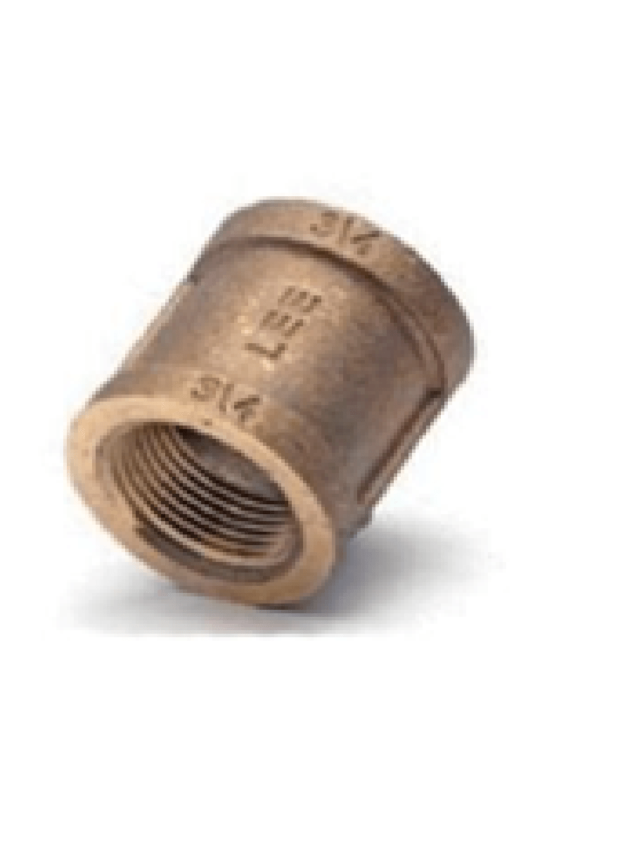 2" Brass Coupling