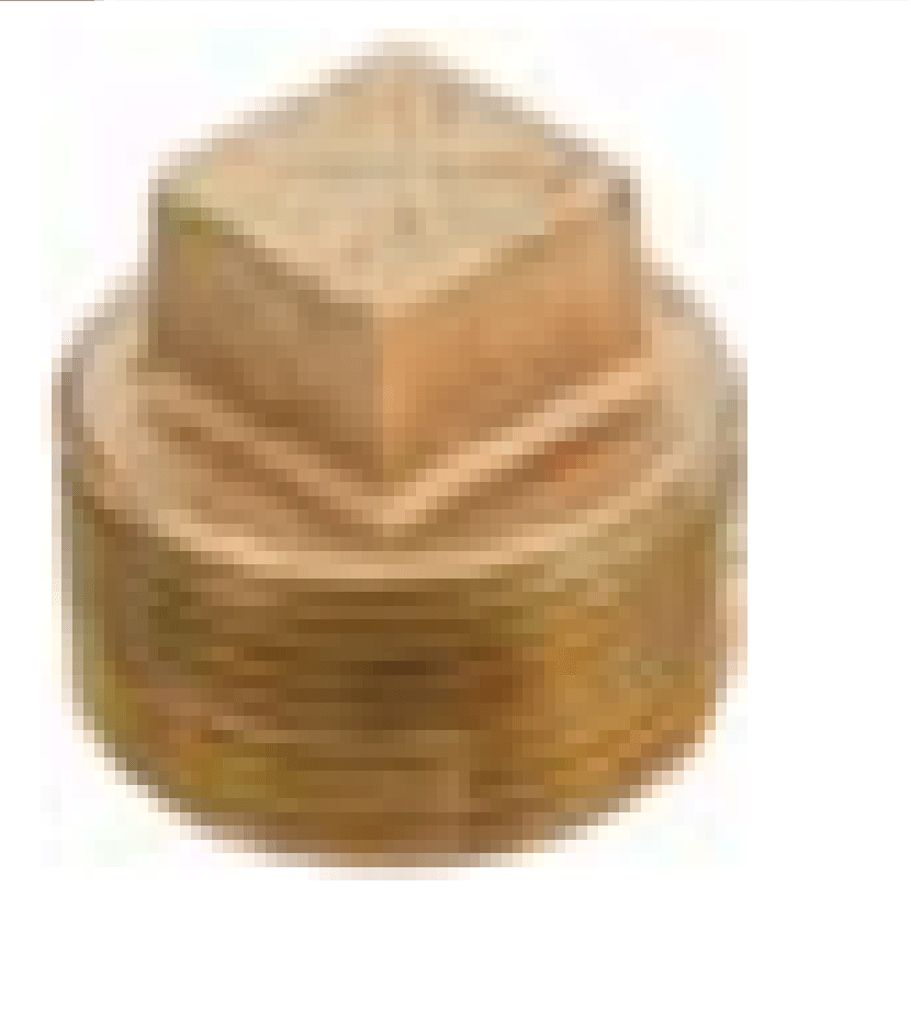 1-1/4" Brass Plug