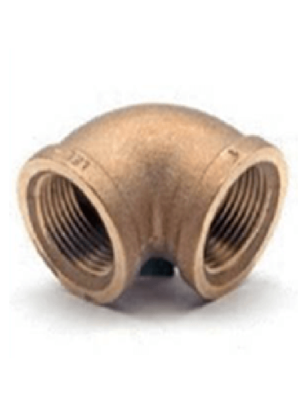 1-1/4" X 3/4" Brass Reducing Elbow