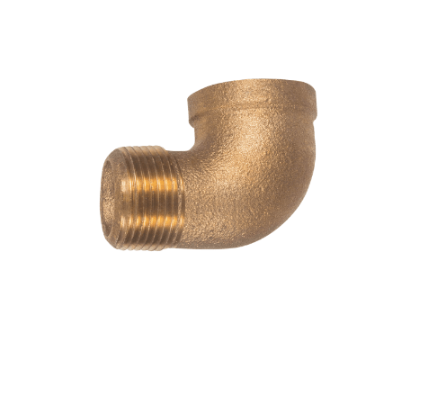 3/4" Brass Street Elbow 90