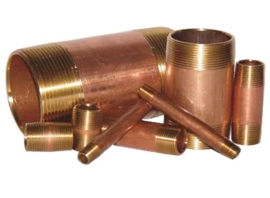 2-1/2" X Close Brass Nipple