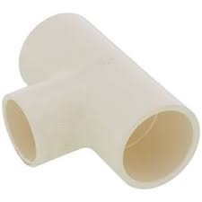 1-1/4" X 1-1/4" X 1" CTS CPVC Gold Reducing Tee