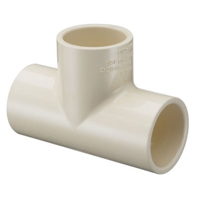 1-1/4" CTS CPVC Gold Tee