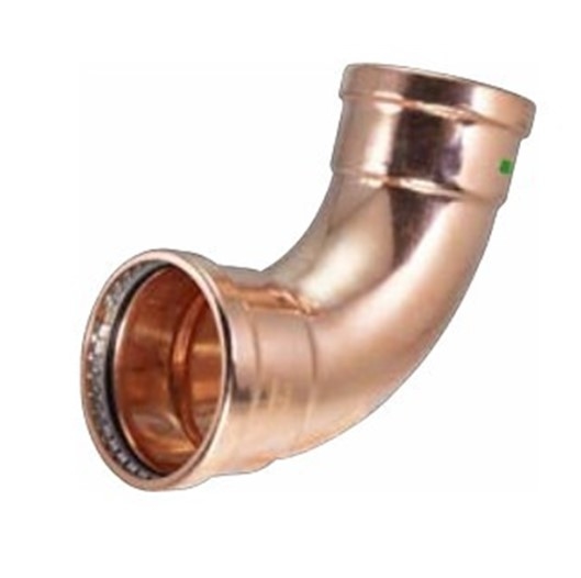 4" Copper Press 90 Elbow 807-C Press X Press