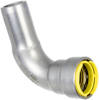 APOLLO PWR7481518 1-1/2" CARBON STEEL 90 ELBOW STREET 407-2G GAS PRESS X FTG
