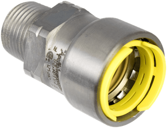 3/4" Carbon Steel Adapter 404G Gas Press X Male